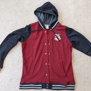 Harry Potter Gryffindor Hooded Varsity Style Jacket
